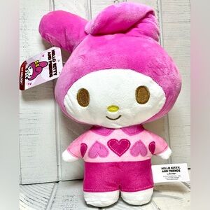 Hello Kitty And Friends By Sanrio Valentine’s Day Pink My Melody Plush 2025 NWT